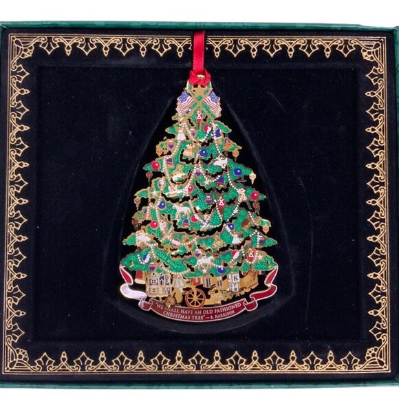 White House Historical Association 2008 Christmas Ornament With Box & Paperwork - Picture 2 of 5